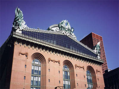 North facade - Harold Washington Library Centre