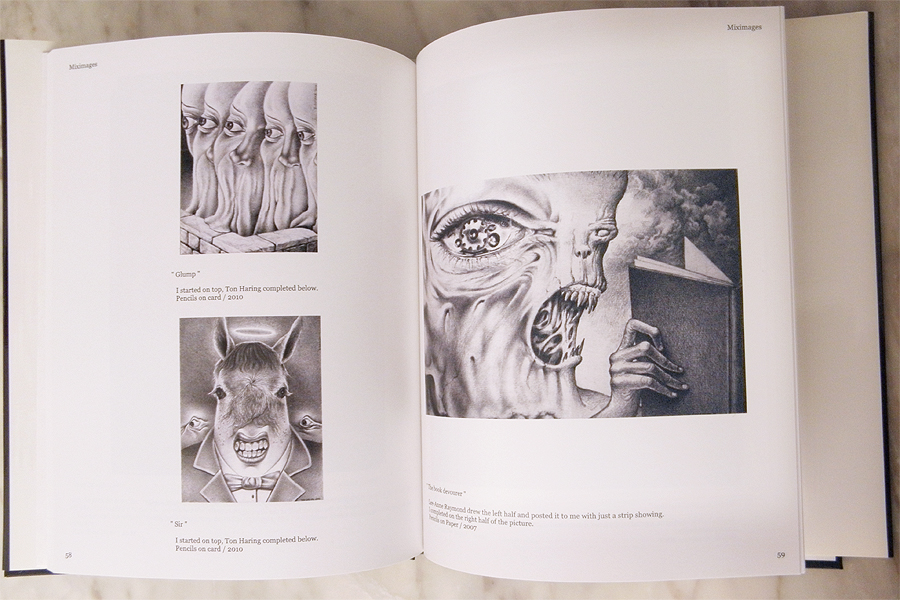 MixImages Publication of Surrealist Art Works known as Exquisite Corpse